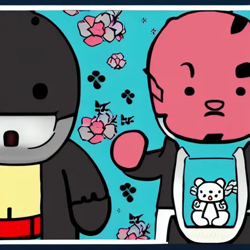 Image similar to Sanrio Walter white