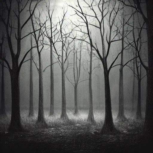 Image similar to A cursed tree,gloomy lighting,creepy atmosphere,photo , highly detailed , high contrast, beautiful lighting, award winning ,u trending on art station, 8k, photo realistic