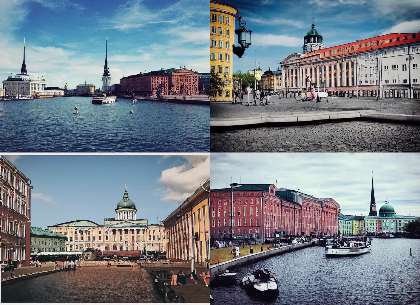 Prompt: “postcard from Helsinki”