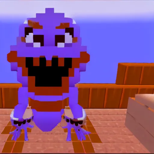 Image similar to A skeleton in the game Super Mario 64, Mario:0
