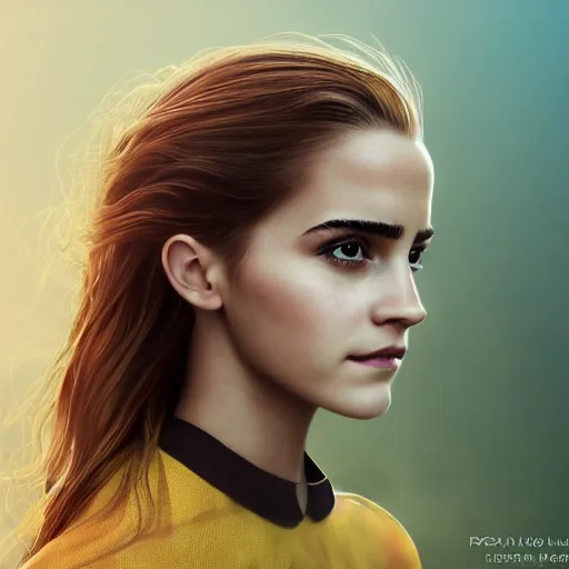 Image similar to humanized pineapple that looks like emma watson, highly detailed, cinematic, extremely high quality, hd, 4 k, 8 k, professional photographer, 4 0 mp, lifelike, top - rated, award winning, realistic, detailed lighting, detailed shadows, sharp, no blur, edited, corrected, trending