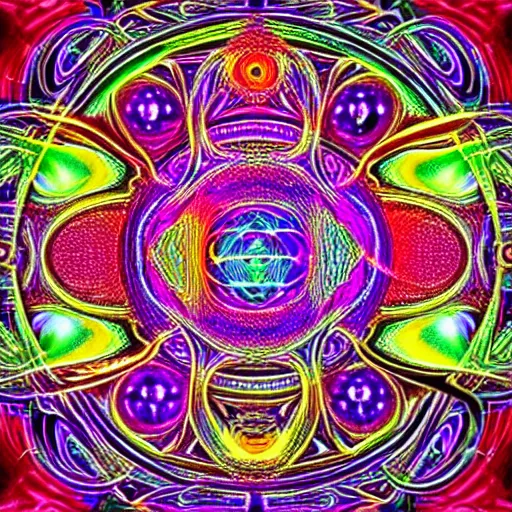 Image similar to dmt visuals