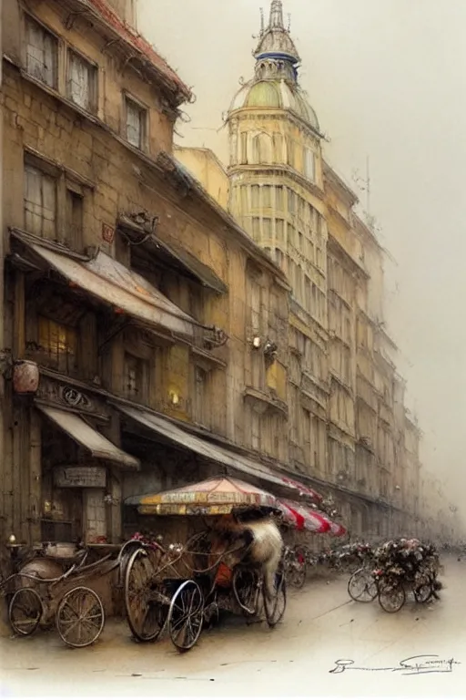Prompt: (((((bible city street . muted colors.))))) by Jean-Baptiste Monge !!!!!!!!!!!!!!!!!!!!!!!!!!!