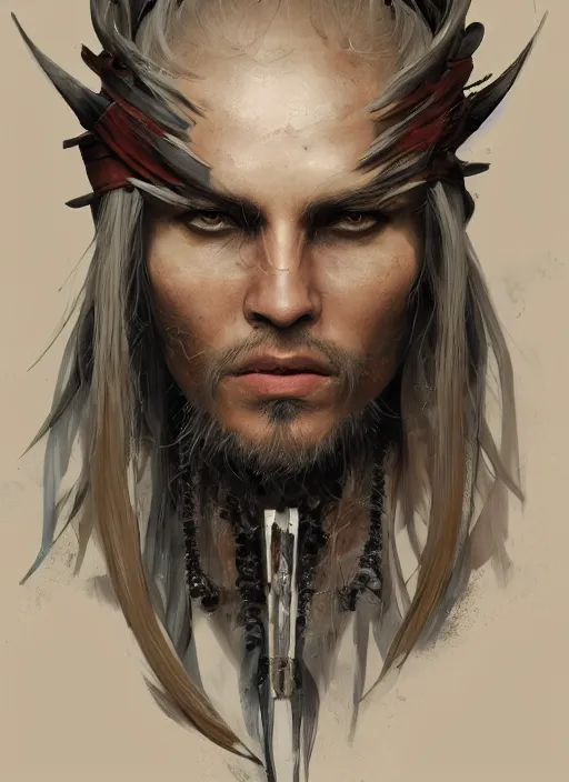 Prompt: a professional digital painting of a pirate with many sets of razor teeth, beautiful bone structure, symmetrical facial features, intricate, elegant, concept art, sharp detail, focused, illustration, smooth render, art style by Ruan Jia and Mandy Jurgens and Ian Spriggs and William-Adolphe Bouguerea