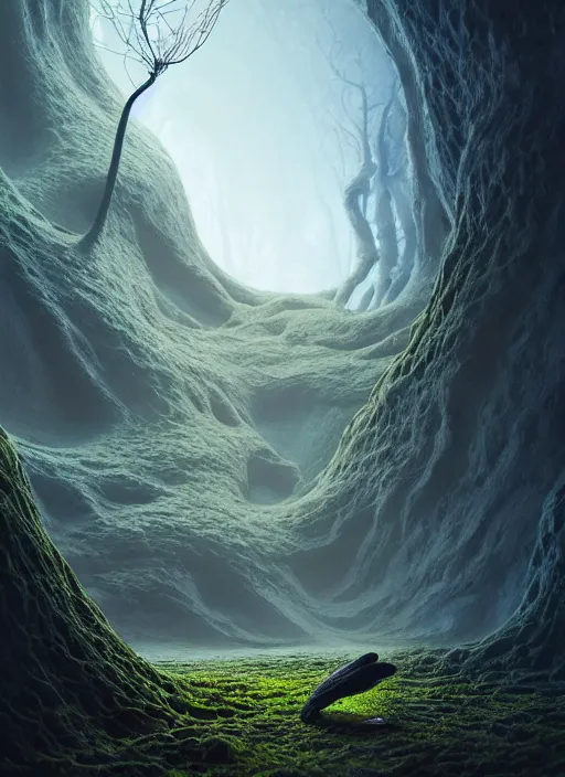 Image similar to we are nature ’ s clay to be reshaped endlessly, hyper detailed, digital art, surrealism!!!!! surreal concept art, cinematic lighting, studio quality, smooth render, unreal engine 5 rendered, octane rendered, art style by nixeu and valentina remenar and ian sprigger and wlop and krenz cushart