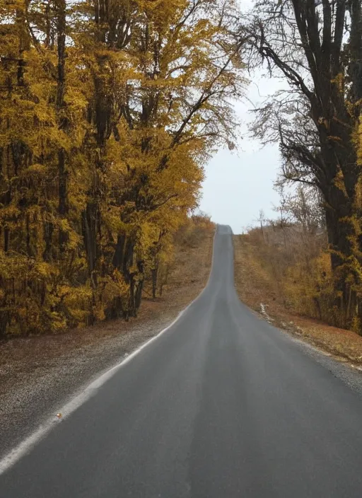 Image similar to a road that goes on forever