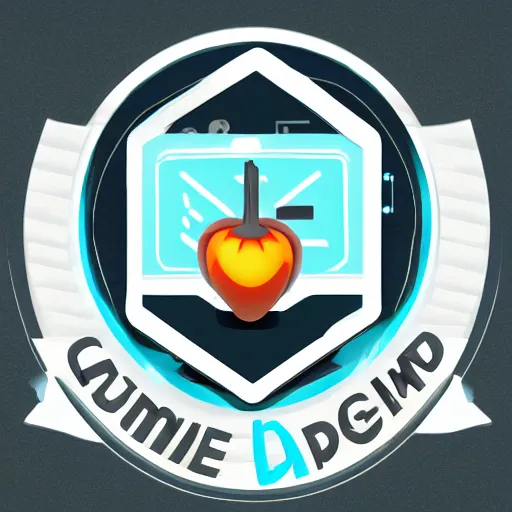 Image similar to a logo for a course that teaches game development and app design