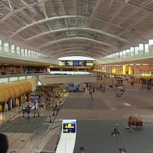 Image similar to “Manila airport terminal 3 with a better interior”