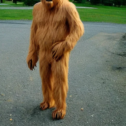 Image similar to sasquatch costume, craigslist photo