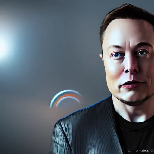 Prompt: android musk. elon musk as an android. concept art. hyper realistic 3 d render. 4 0 0 0 samples, denoising