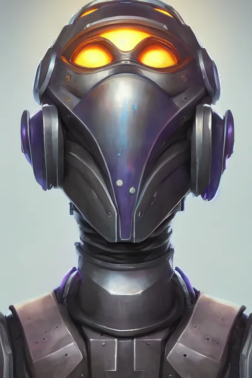 Image similar to epic mask helmet robot ninja portrait stylized as fornite style game design fanart by concept artist gervasio canda, behance hd by jesper ejsing, by rhads, makoto shinkai and lois van baarle, ilya kuvshinov, rossdraws global illumination radiating a glowing aura global illumination ray tracing hdr render in unreal engine 5