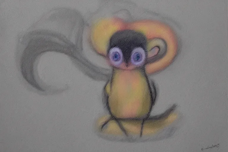 Prompt: indestructible loris, art by eva widermann and david a. cherry, trending on artstation, dark atmospheric lighting low angle view unreal engine 5, crayon art, infrared, fantasy artist, pixar