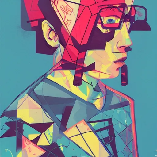 Image similar to Sketch of Atomisk by Sachin Teng, asymmetrical, Organic Painting ,geometric shapes, hard edges, energetic, graffiti, street art:2 by Sachin Teng:4