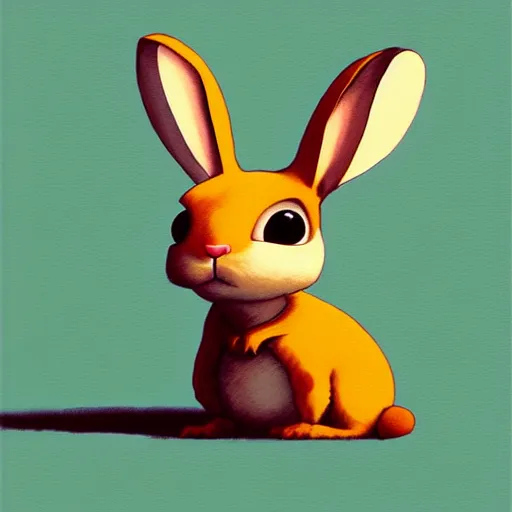 Prompt: goro fujita ilustration a cute bunny by goro fujita, painting by goro fujita, sharp focus, highly detailed, artstation