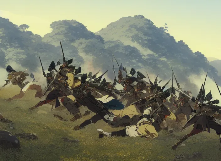 Prompt: battle of balaclava in october 1 8 5 4, finely detailed perfect art, painted by greg rutkowski makoto shinkai takashi takeuchi studio ghibli