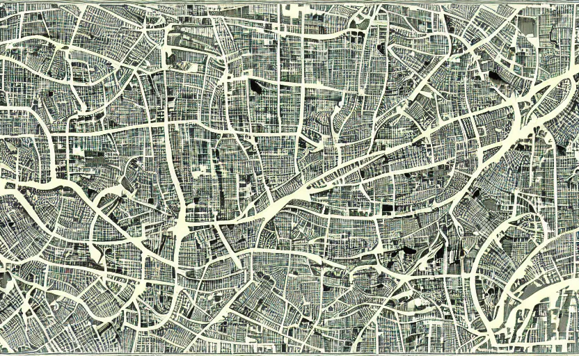 Image similar to a highly detailed city map of a place named astra