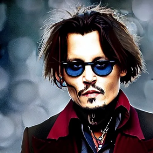 Prompt: Johnny Depp Vampire