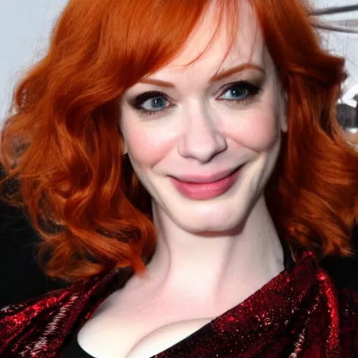 Image similar to christina hendricks as engineer,