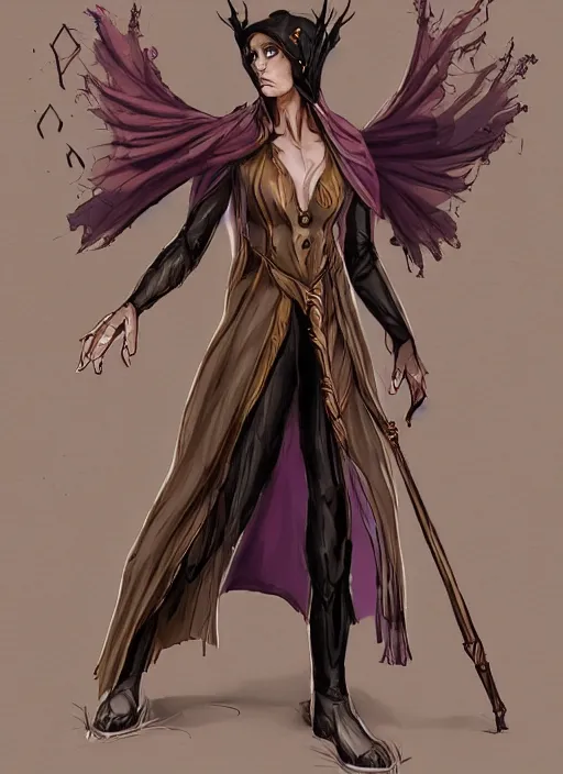 Image similar to an acanthus mage in modern clothes ( an acanthus is a mage specializing in the arcana of fate and time ) from the modern supernatural arcane thriller ttrpg'mage : the awakening ', fey ethereal aesthetic, 8 k, character concept reference art, by david mattingly and michael william kaluta and steve prescott and alex ross and annie liebovitz.