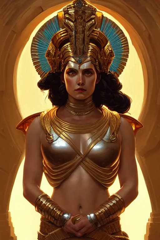Prompt: The Godess Hera looking angry, detailed armor, portrait, pixel art, digital painting, artstation, concept art, smooth, sharp focus, beautiful face, symmetric face, cinematic, videogame cover art, illustration, by Artgerm and Greg Rutkowski and Alphonse Mucha