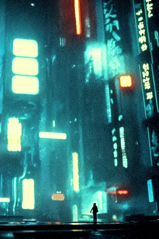 Image similar to cinematic bladerunner scenes