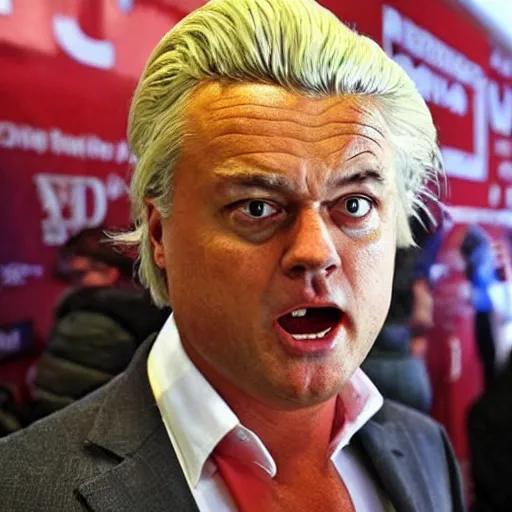 Prompt: geert wilders the barbarian