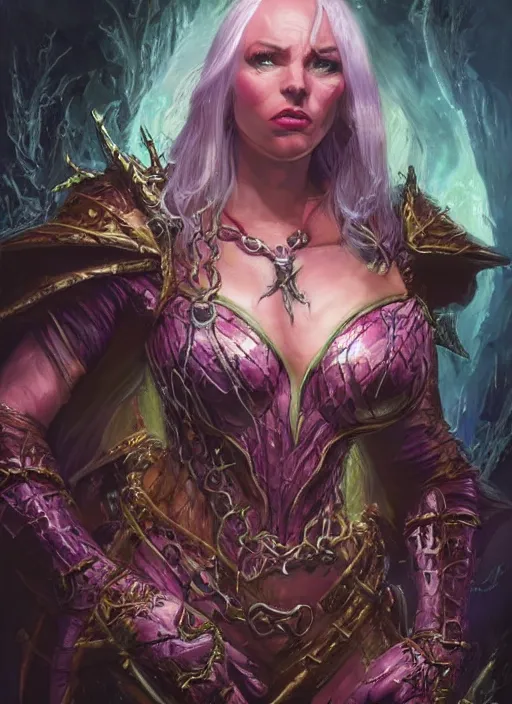 Image similar to wretched queen, corrupted, ultra detailed fantasy, dndbeyond, bright, colourful, realistic, dnd character portrait, full body, pathfinder, pinterest, art by ralph horsley, dnd, rpg, lotr game design fanart by concept art, behance hd, artstation, deviantart, hdr render in unreal engine 5