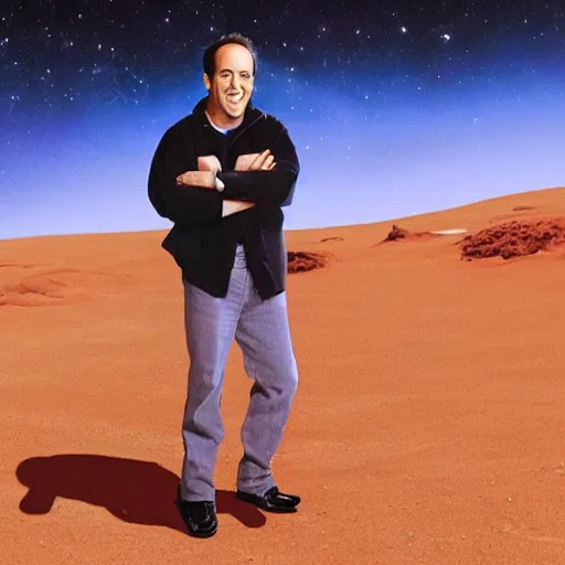 Image similar to jerry seinfeld the martian