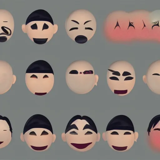 Prompt: Powerful and strange emojis from an alternate universe