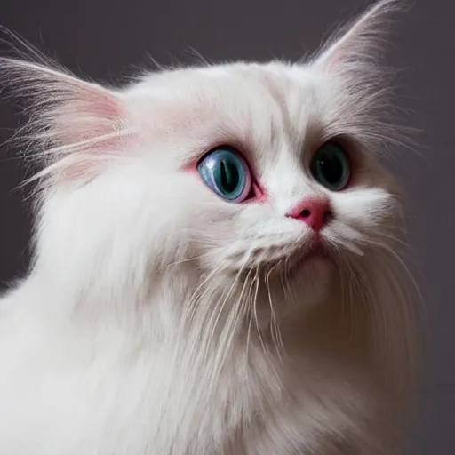 Image similar to a cute ragdoll