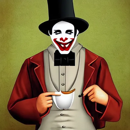 Image similar to amish joker