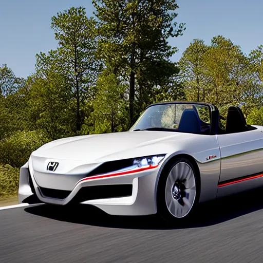 Image similar to new 2023 honda s2000 concept car