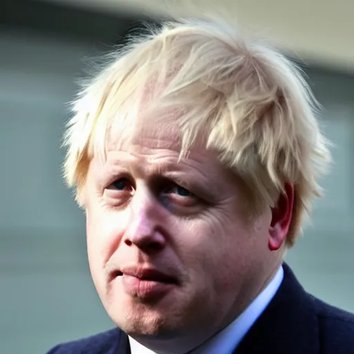 Prompt: boris johnson with a perfect hair cut