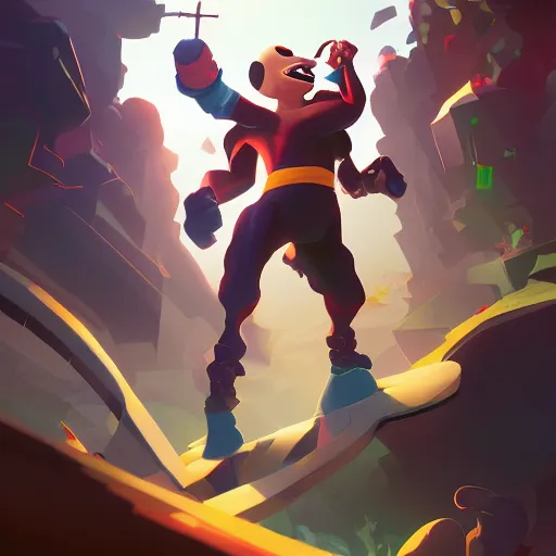 Image similar to hero world danger mouse, behance hd by jesper ejsing, by rhads, makoto shinkai and lois van baarle, ilya kuvshinov, rossdraws global illumination