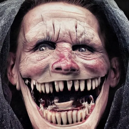 Image similar to the most scary image on the internet