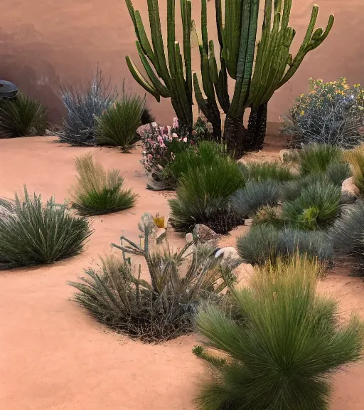 Image similar to desert bloom inside the patio