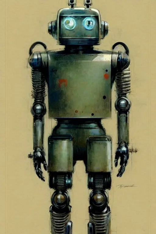 Image similar to ( ( ( ( ( 1 9 5 0 s retro future robot android. muted colors. ) ) ) ) ) by jean - baptiste monge, tom lovell!!!!!!!!!!!!!!!!!!!!!!!!!!!!!!