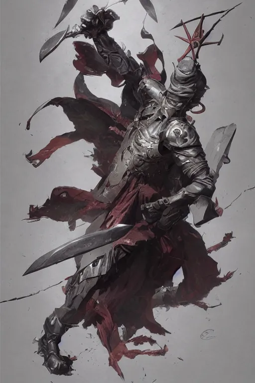 Image similar to tarot card of the shadow axe item concept art by artgerm and greg rutkowski and Craig Mullins, James Jean, Andrey Ryabovichev, Mark Simonetti and Peter Morbacher 16k