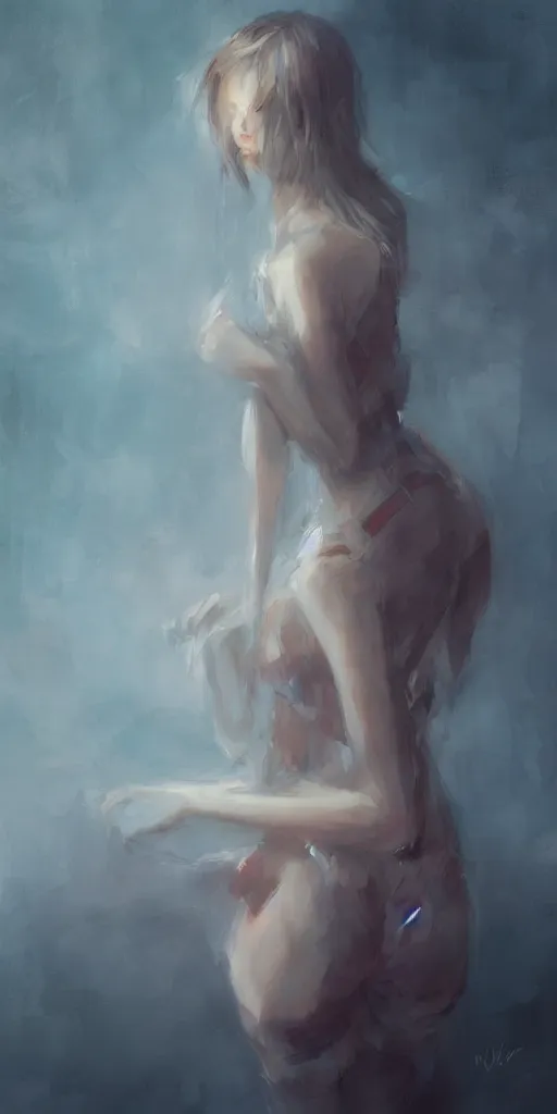 Image similar to oh, when i'm like this, you're the one i trust by wlop