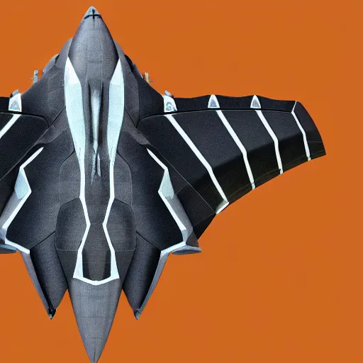 Prompt: a mechanized atlas moth, gunmetal grey, very symmetrical, orthographic view, top down view, bottom view, side view, blueprints, mecha, lockheed martin f - 3 5 lightning ii, fighter jet, cybernetic, robotic, highly detailed, artstation, autodesk maya, super realistic, unreal engine