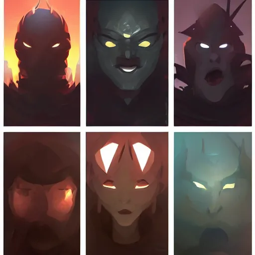 Image similar to face icon stylized minimalist dark souls, loftis, cory behance hd by jesper ejsing, by rhads, makoto shinkai and lois van baarle, ilya kuvshinov, rossdraws global illumination