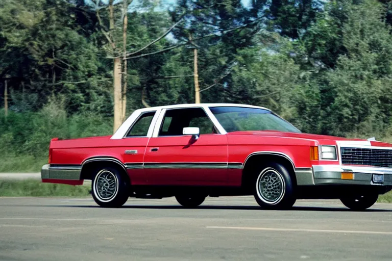 Image similar to 1988 Chevy Bel Air, movie still, speed, cinematic Eastman 5384 film