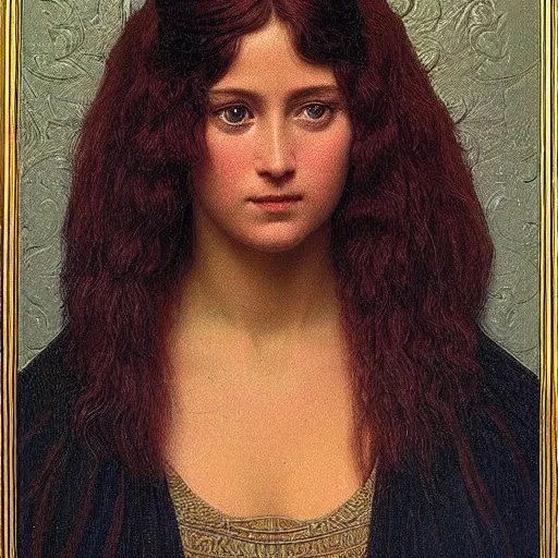 Image similar to portrait of a pre - raphaelite jedi knight from star wars, ornamental, intricate, noble, elegant, painted by john william godward