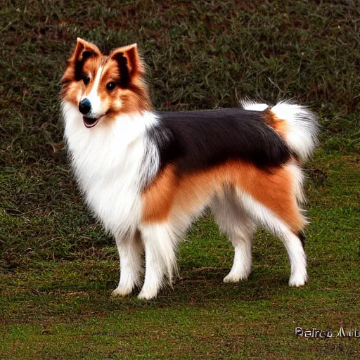 Image similar to a shetland sheepdog by Patrice muricano