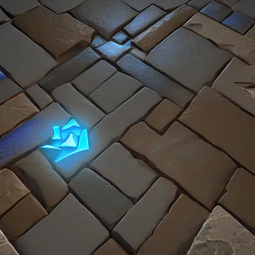 Image similar to stone tile cladding stylized texture, in the style of blizzard entertainment and world of warcraft by michael vicente, unreal engine, 8 k