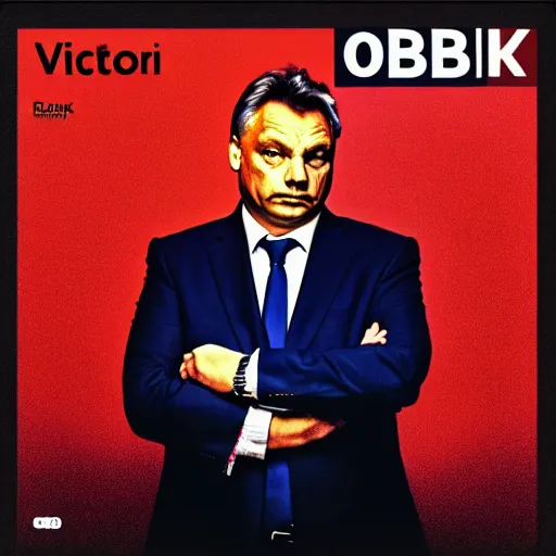 Image similar to album cover of viktor orban