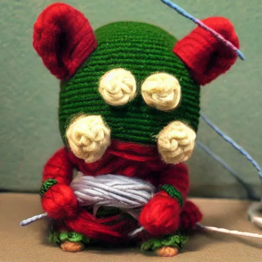 Image similar to yarn teemo