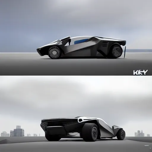 Prompt: khyzyl saleem car : medium size: 7, u, x, y, o medium size form panels: motherboard medium size forms : zaha hadid architecture big size forms: brutalist medium size forms: sci-fi futuristic setting: Ash Thorp car: ultra realistic phtotography, keyshot render, octane render, unreal engine 5 render , high oiled liquid glossy specularity reflections, ultra detailed, 4k, 8k, 16k: blade runner 2049 color colors : cinematic, high contrast: tilt shift: sharp focus