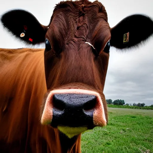 Image similar to cow mugshot