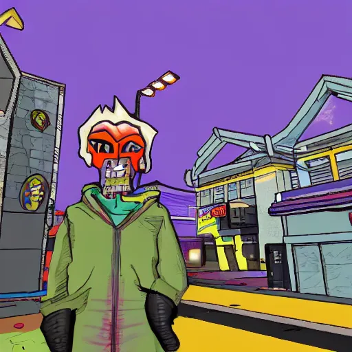 Prompt: nuketown 2 0 2 5 in the art style as nekroxiii,